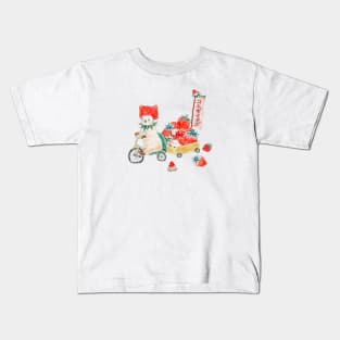 Ichigouri No Nyanco Kids T-Shirt